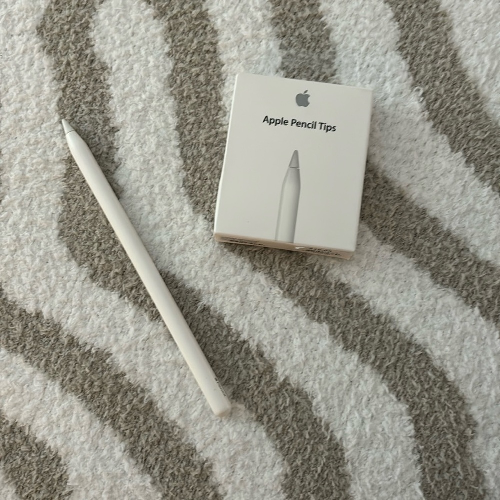2nd gen APPLE PENCIL + TIPS